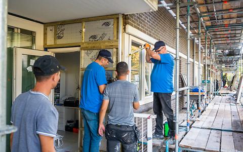 Holendrecht Verduurzaming woningisolatie bij een Vve in Zuidoost