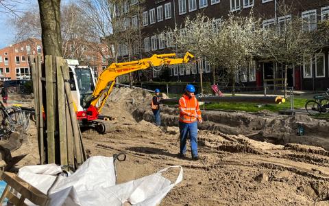 Aanleg Warmtenet Watergraafsmeer