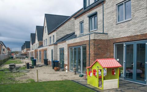 Nieuwbouw in Weespersluis, Weesp