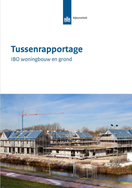 Omslagfoto - Tussenrapportage IBO Woningbouw en Grond