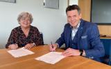 Ondertekening samenwerking Duwo en GoedeStede