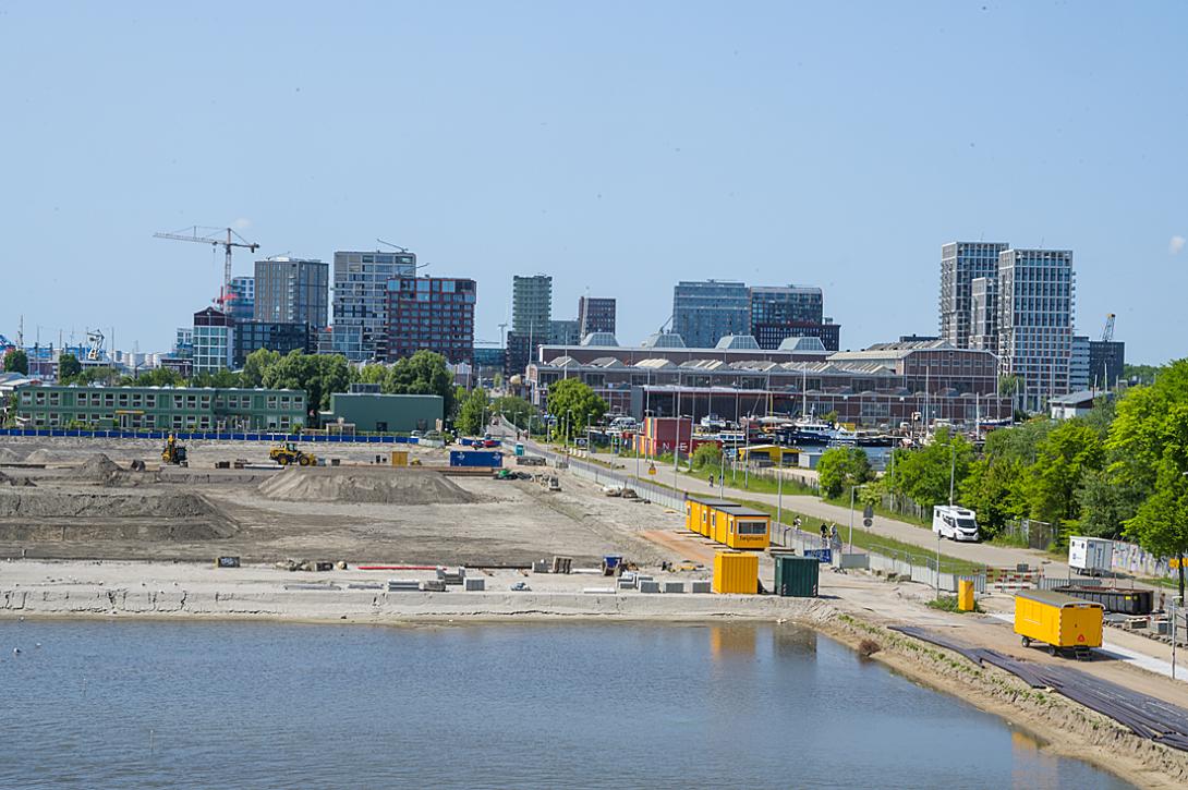 NDSMterrein Amsterdam Noord - bouwterrein