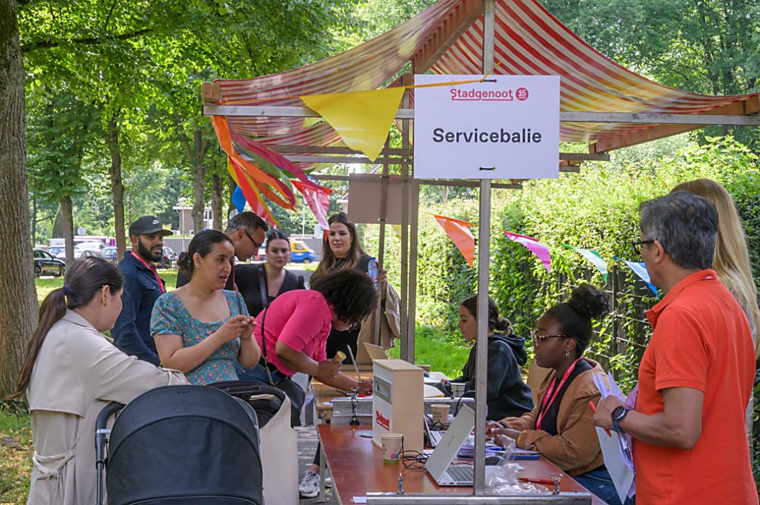 Stadgenoot - buurtdag in Nieuw-West