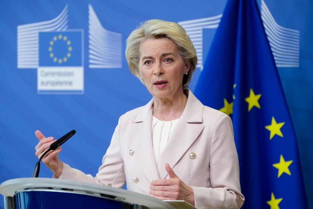 Ursula van der Leyen. Bron: Shutterstock