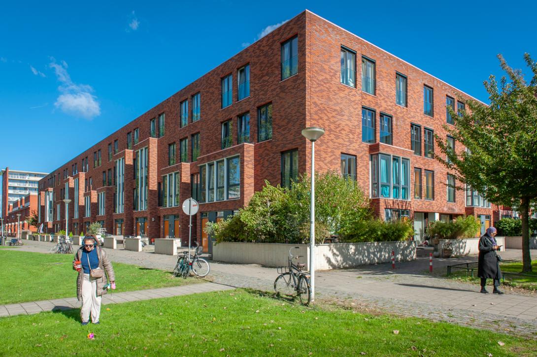 Amsterdam Nieuw-West omgeving Osdorperban. Foto Hans van der Vliet