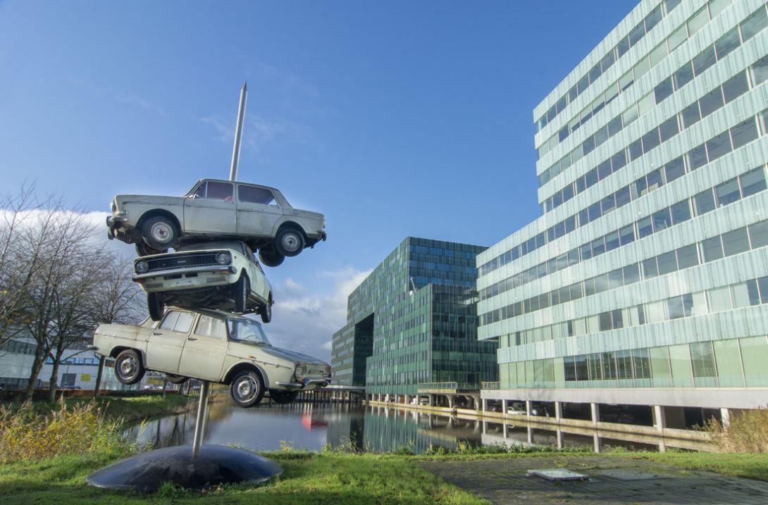 Amsterdam Zuidoost,  Hondsrugweg. Foto: Hans van der Vliet