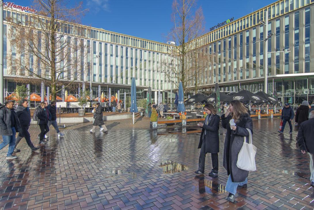 Amsterdam Zuidoost,  Bijlmerplein. Foto: Hans van der Vliet