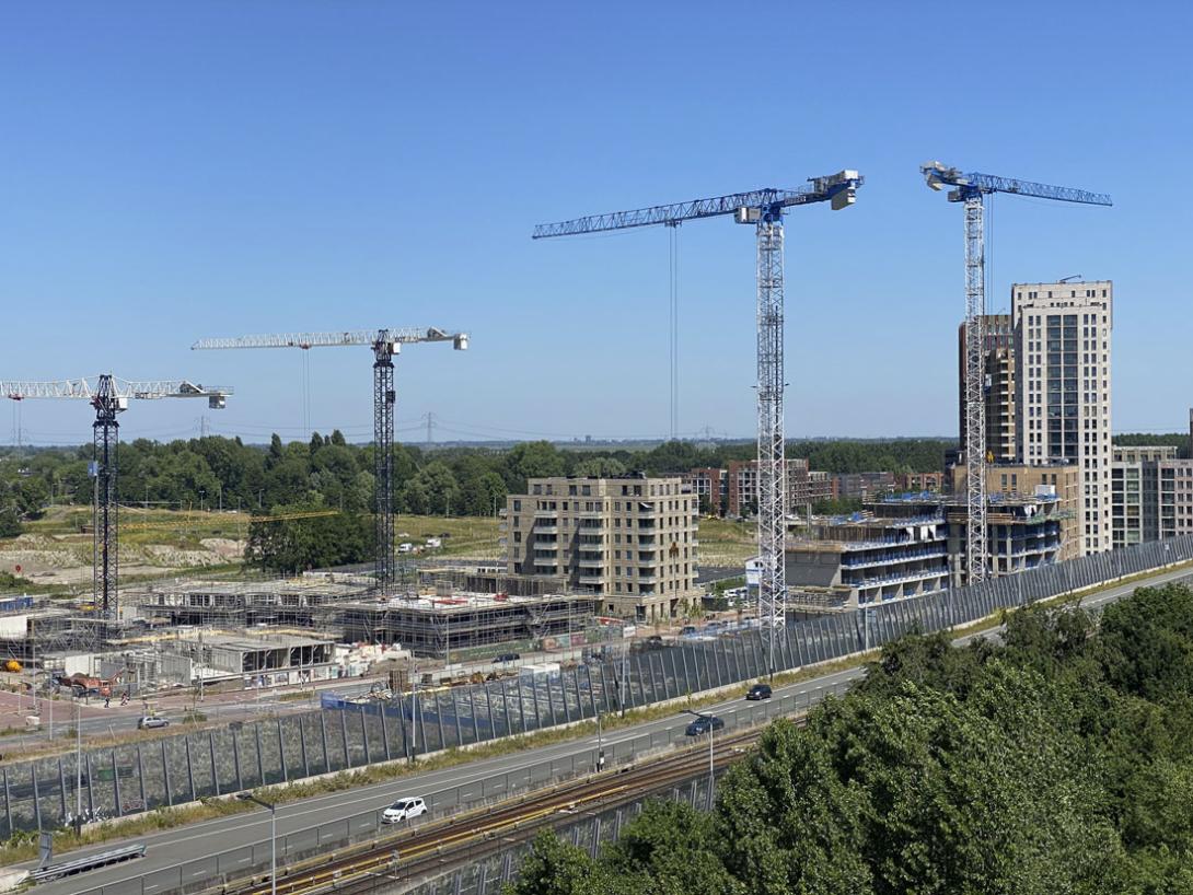 Amsterdam Noord . Overzicht hoogbouw Elzenhagen - Foto: Hans van der Vliet