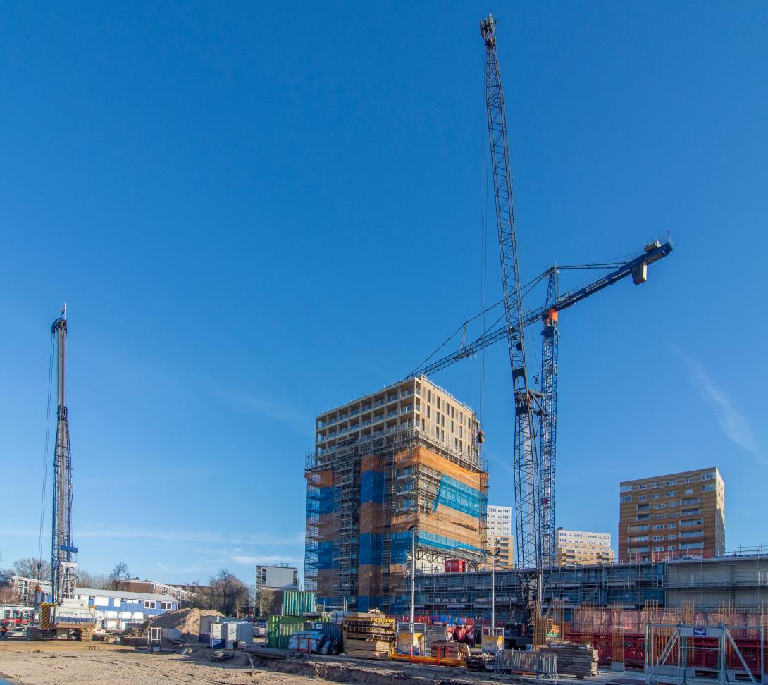 Nieuwbouw Katrijpstraat. Foto: Hans van der Vliet